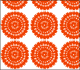 corel draw full color patterns